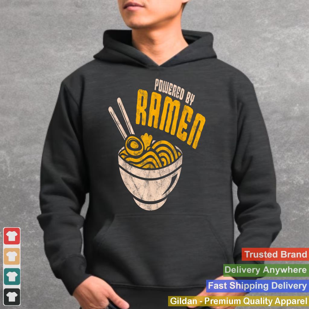 Powered By Ramen Japanese Love Anime Noodles