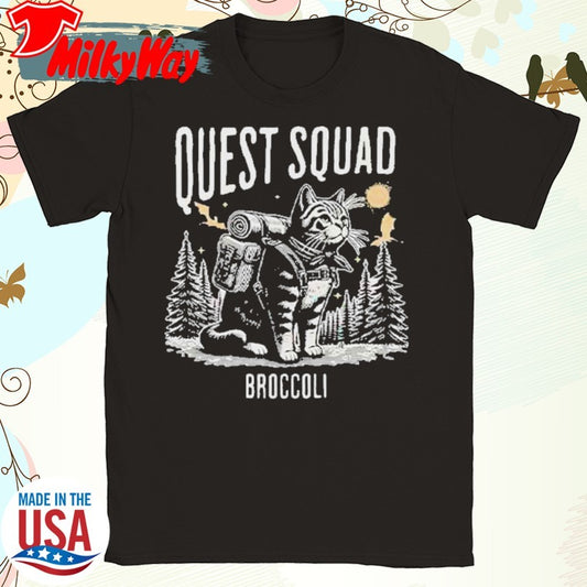 Official Cat Onyx Storm Quest Squad Broccoli Shirt