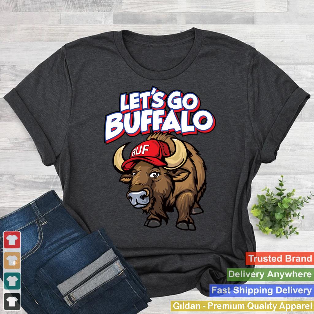 LET'S GO BUFFALO - Ny New York retro sports city fan love_1