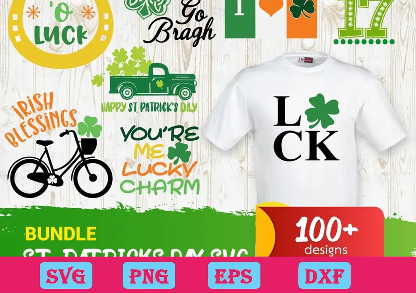 100+ St Patricks Day svg Bundle