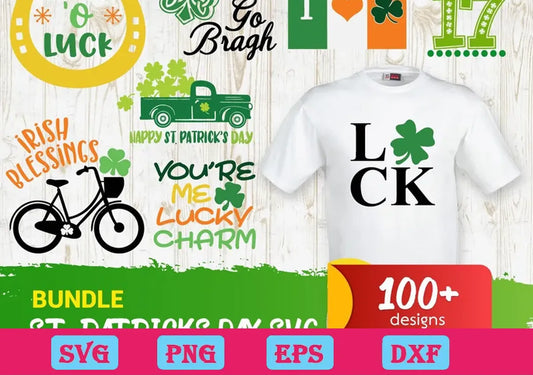 100+ St Patricks Day svg Bundle