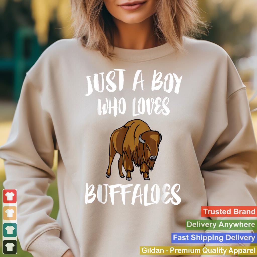 Just A Boy Who Loves Buffaloes Animal Gift