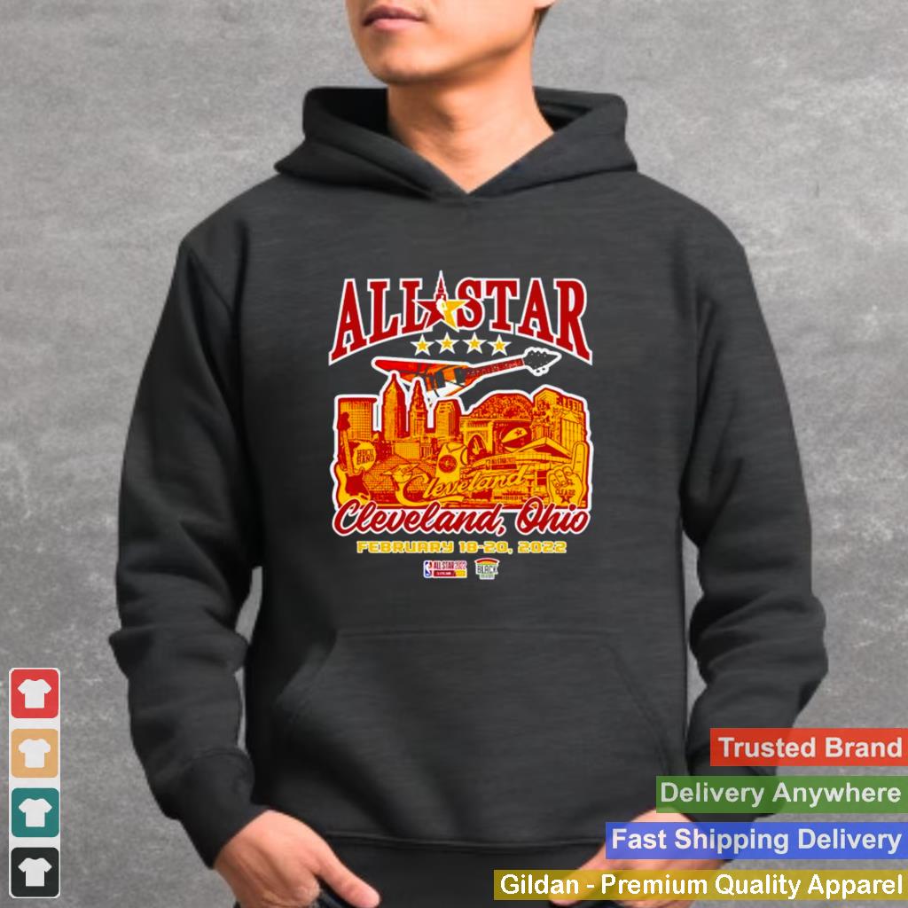 2022 NBA All Star Cleveland Ohio February shirt