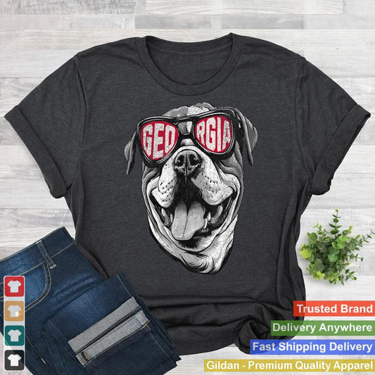 Mens Womens Kids GA Georgia Dog Sport Lovers