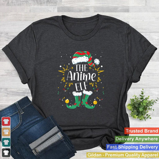 Anime Elf Matching Family Christmas Pajama T Shirt