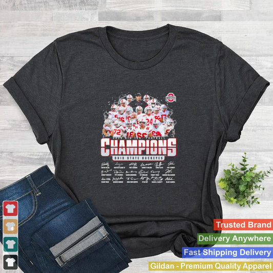 2020 Big Ten Football Champions State Buckeyes Signature shirt