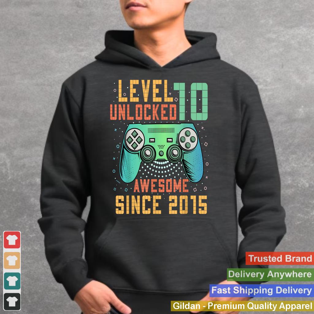 Level 10 Unlocked 10th Birthday 10 Year Old Boy Gifts Gaming