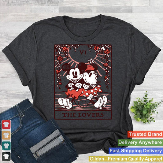 Disney Mickey And Friends Valentine's Day The Lovers Card Sweatshirt