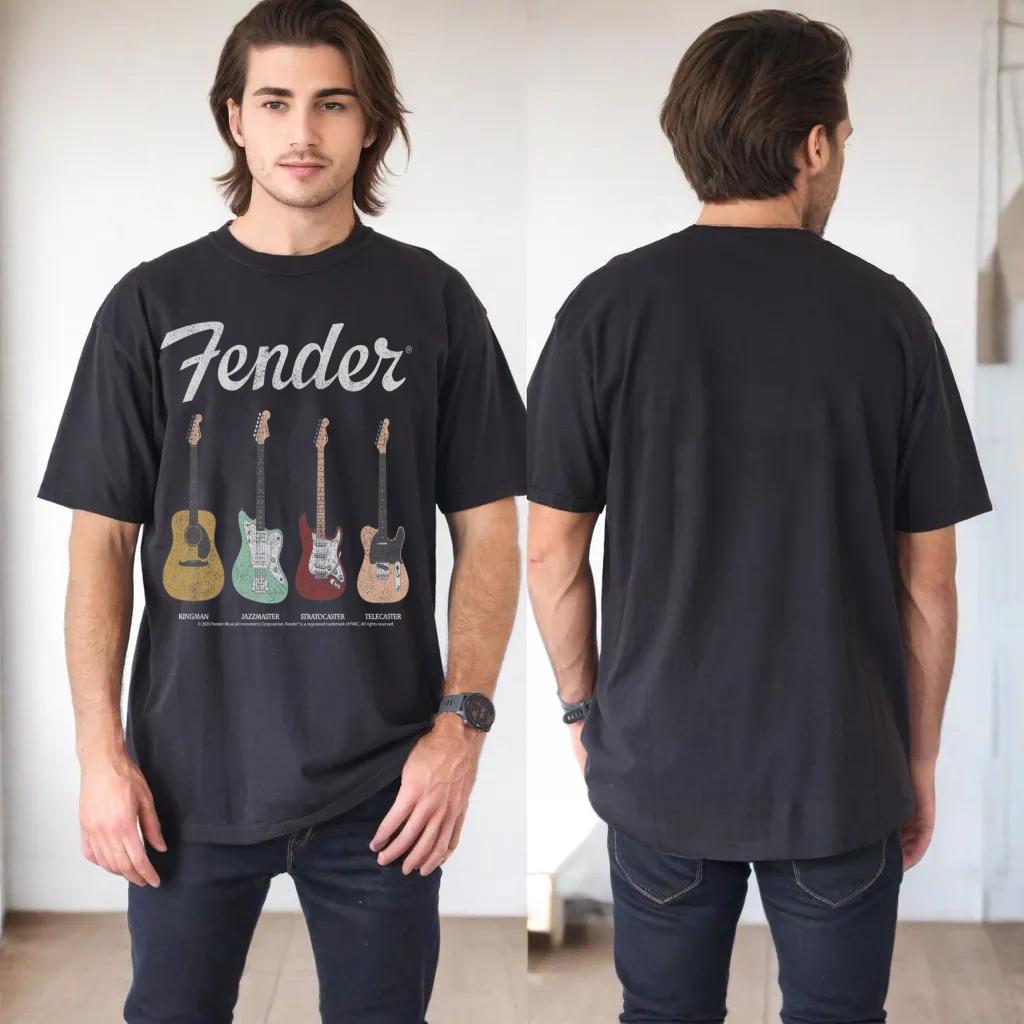 Fender Vintage Guitar Lineup Pullover Hoodie