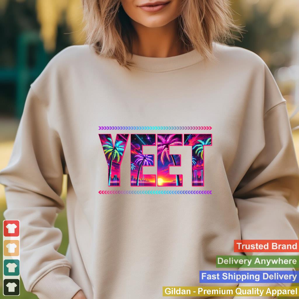 Yeet Funny Meme Quote Vintage Cyberpunk Vibes Souvenir