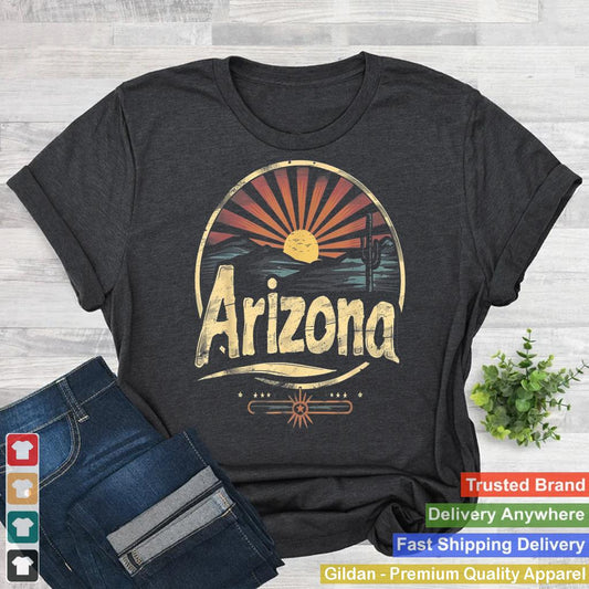 Arizona - Cool Funny Graphic Vintage Men Women Kids Retro