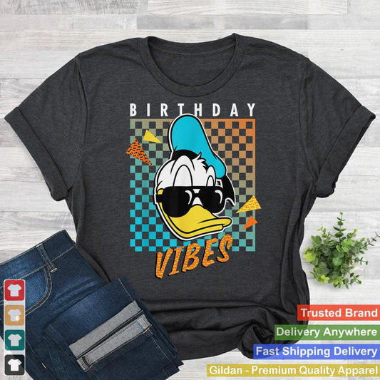 Disney Donald Duck Birthday Vibes 80s