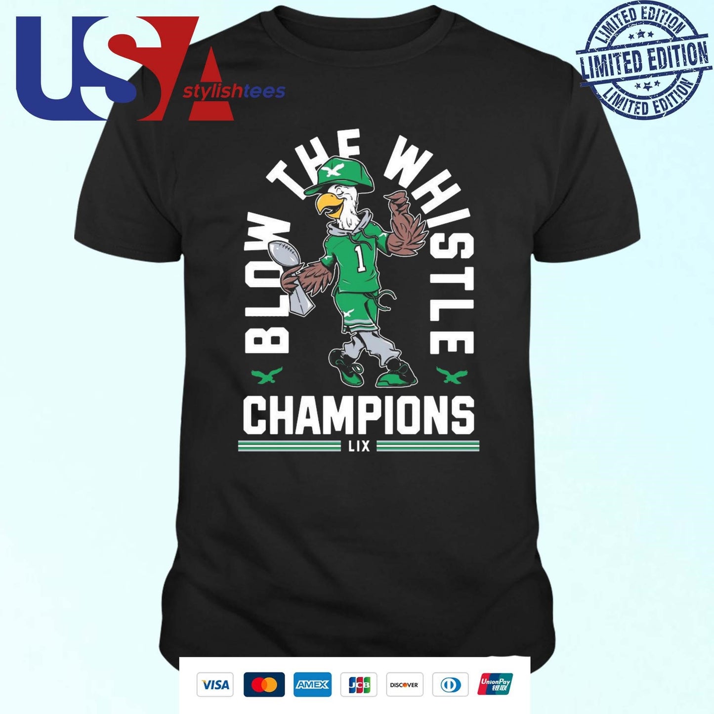 Philly Blow The Whistle Champions LIX 2025 Shirt