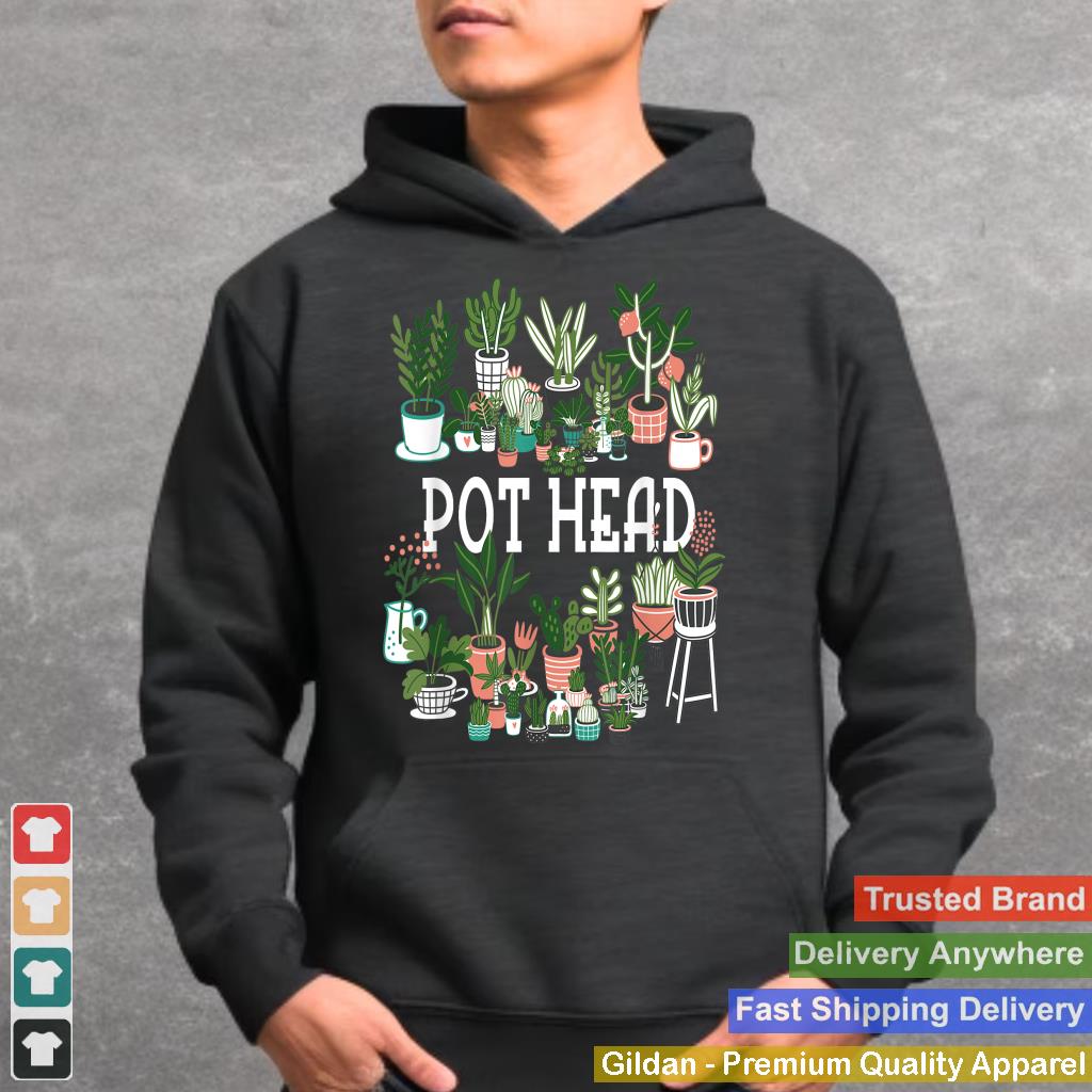 Plant Lover and Gardener Pot Head Succulent Short Sleeve