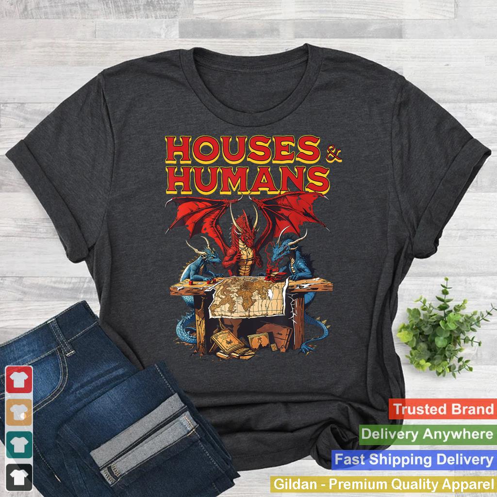 Houses and Humans Vintage Retro 90s Funny Gamer Gaming