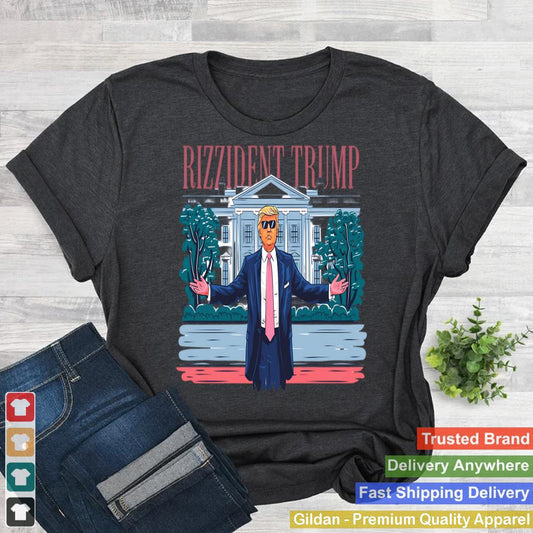 Rizzident Trump Funny President Trump Rizz Sigma Skibidi_2