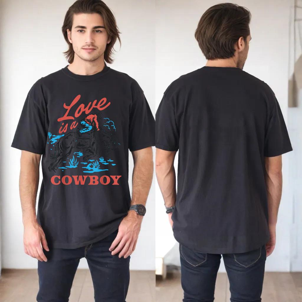 Love Is A Cowboy Funny Cowboy