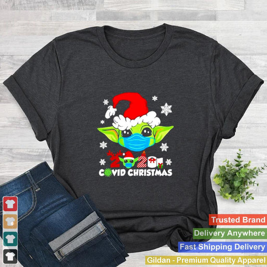 Baby Yoda 2020 Covid Christmas shirt