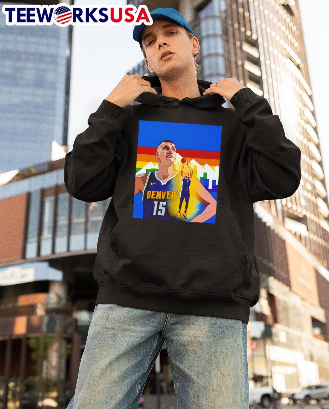 Nikola Jokic Denver Nuggets Essential shirt