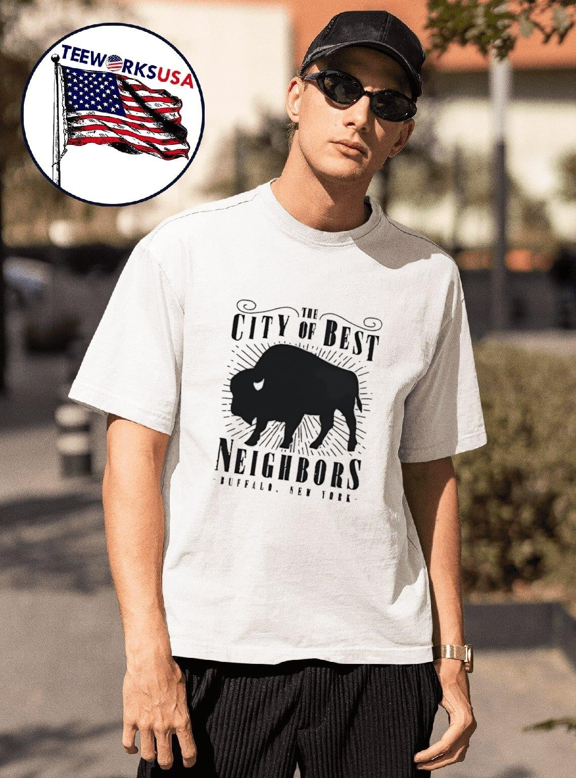 The city of best neighbors Buffalo New York shirt