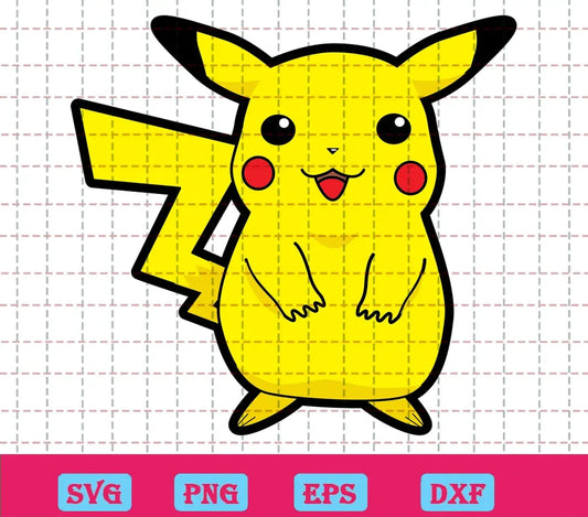 Pikachu Pokemon Svg Free