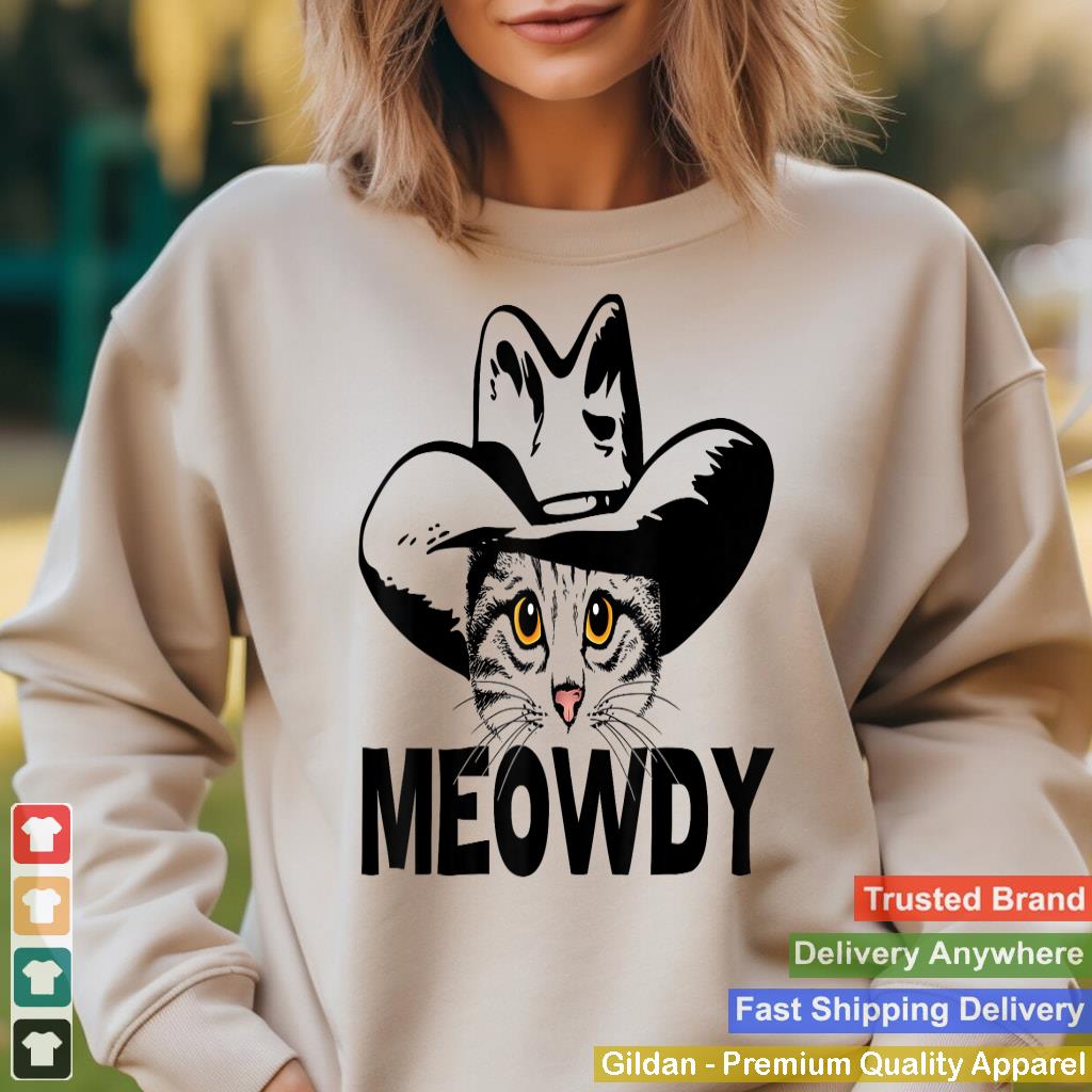 Meowdy - Funny Mashup Between Meow and Howdy - Cat Meme