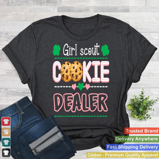 Cookie Dealer Scout for Girls Funny Scouting Family Matching