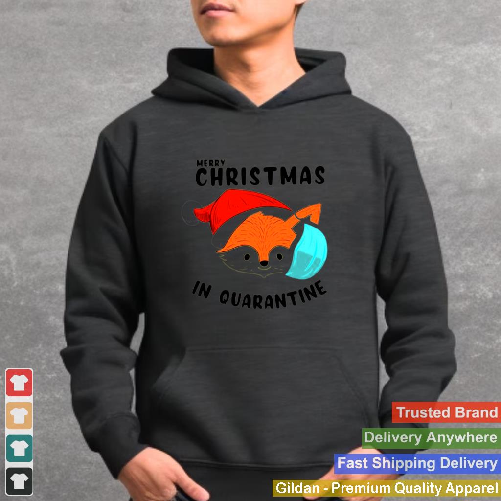 Animated-Art-In-Quarantine-Merry-Christmas-shirt