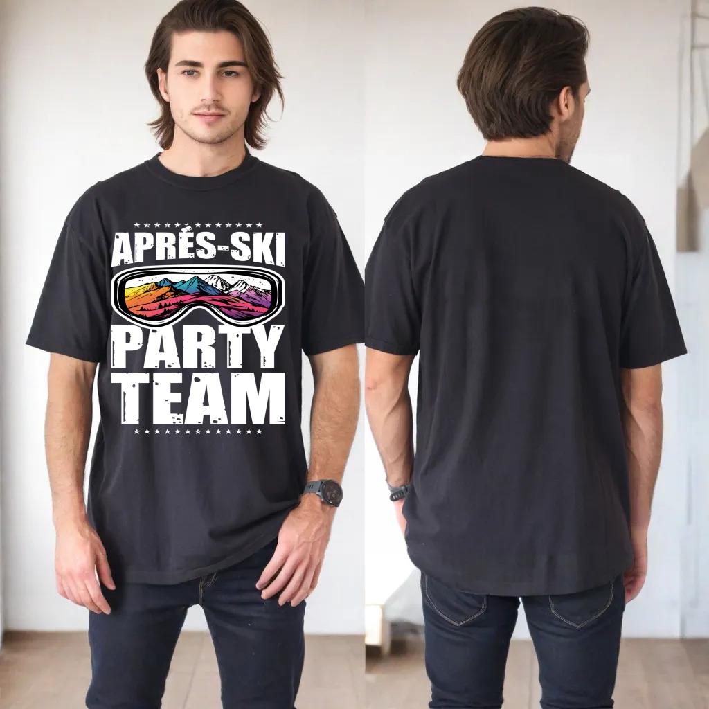 Apres Ski Party Team  Funny Ski Quote