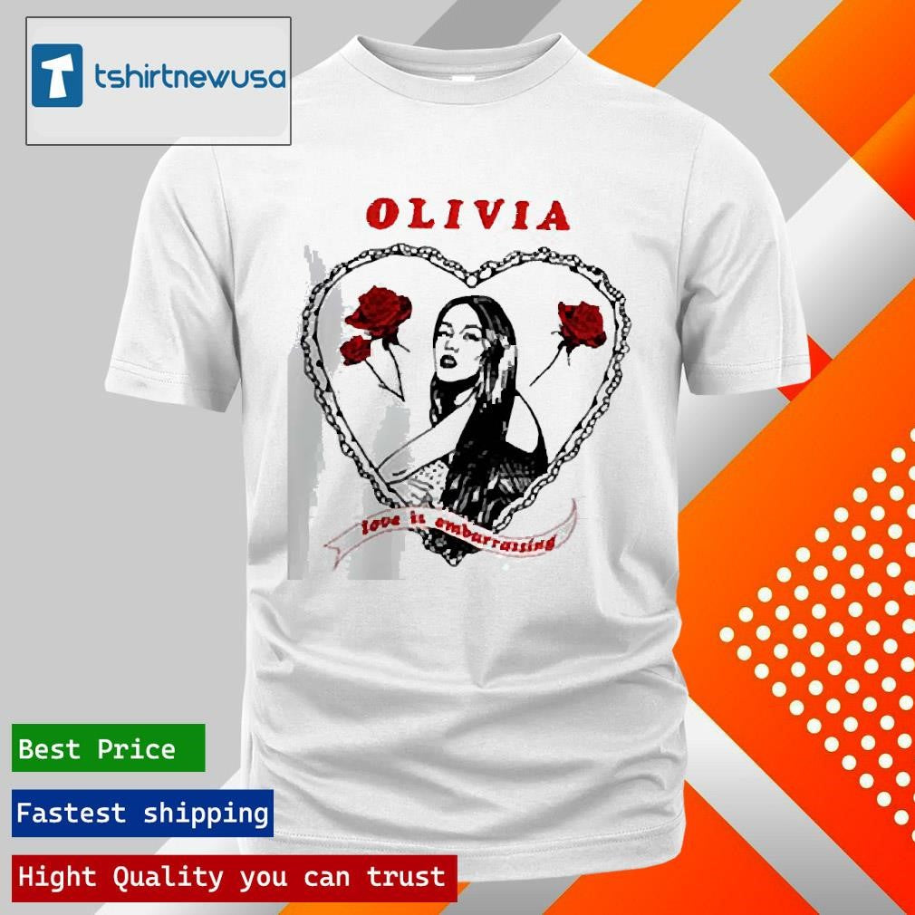 Best Olivia Rodrigo Love Is Embarrassing Two Sides Unisex 2025 T Shirt