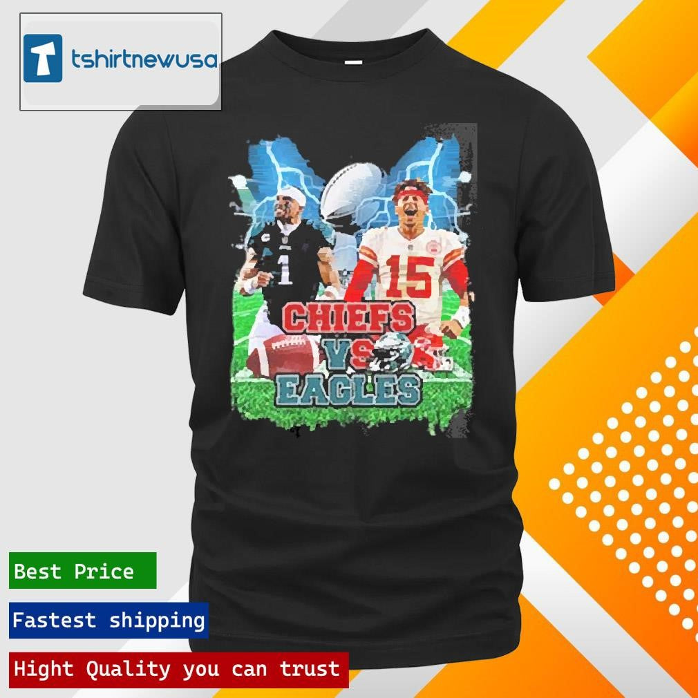 Top 2025 Super Bowl Chiefs Vs Eagles Shirts