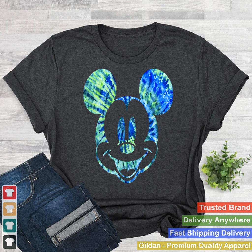 Disney Mickey Mouse Green Tie Dye