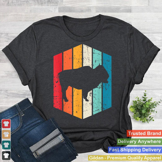 Vintage Buffalo Shirt Gift for Animal Lover Retro Buffalo