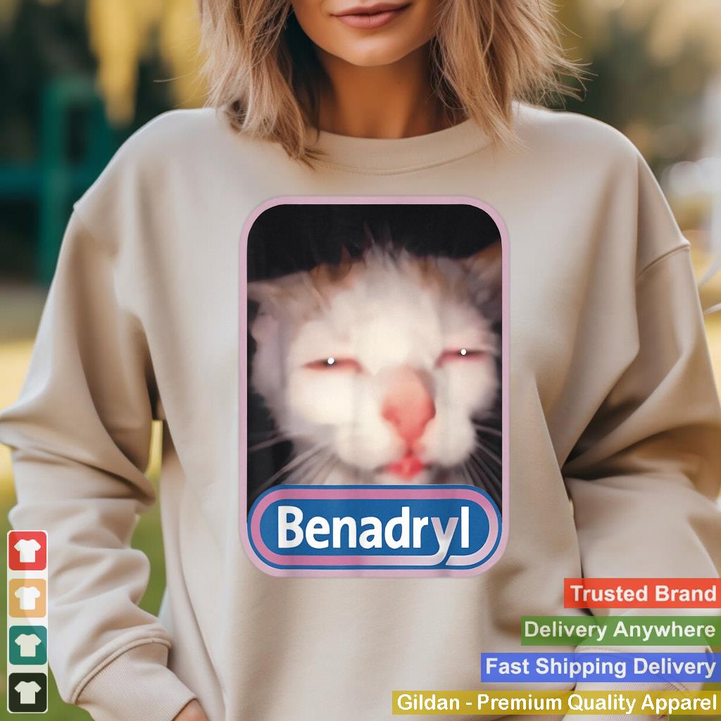 Benadryl Meme Cat Benny Cute & Funny