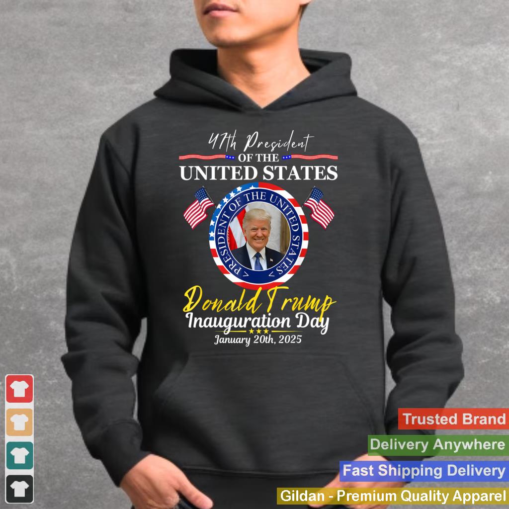 President Donald Trump Inauguration Day 2025 Memorabilia Pullover Hoodie_2