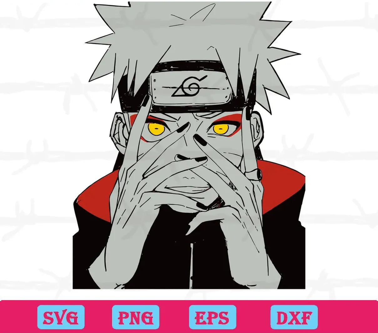 Evil Naruto Svg, Anime Svg