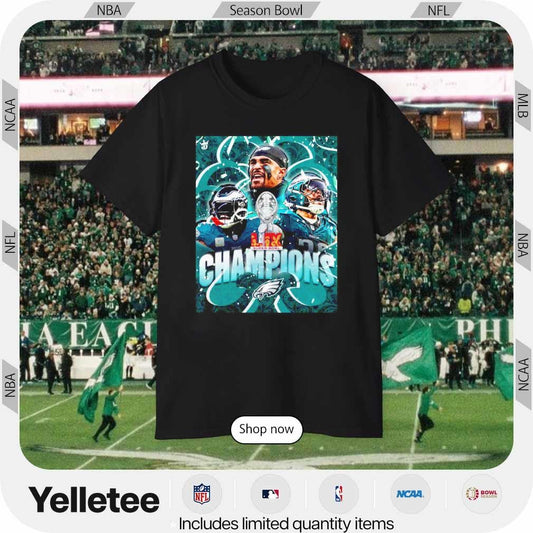 Philadelphia Eagles trio Super Bowl Champions Mardi Gras shirt