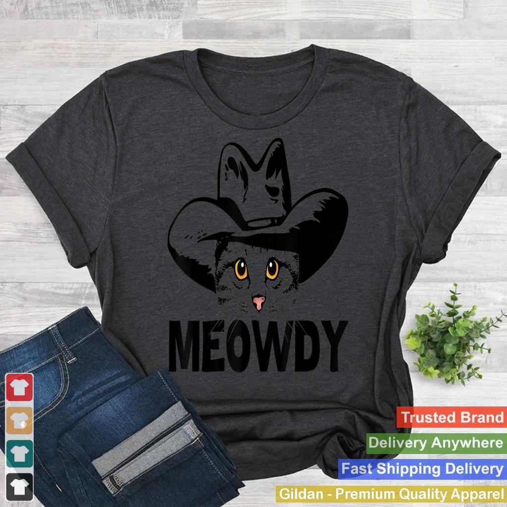 Meowdy - Funny Mashup Between Meow and Howdy - Cat Meme