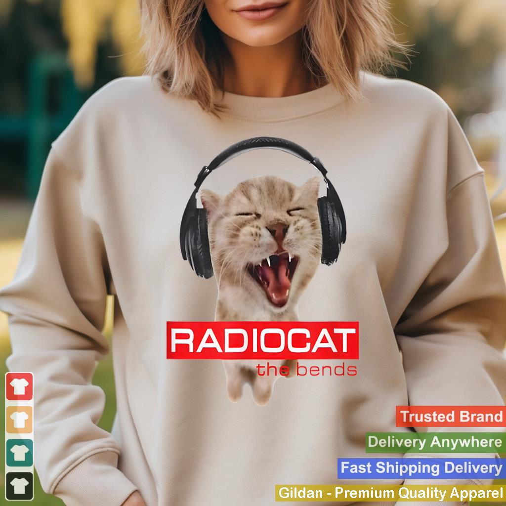 Kitten Headphones Cat Tech House Music Funny Cat Lover