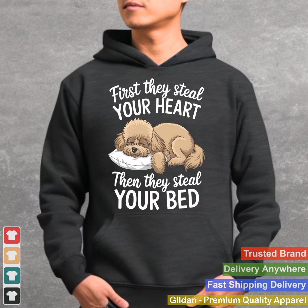 Poodle Puppy Dog Steals Your Heart Funny Pet Design