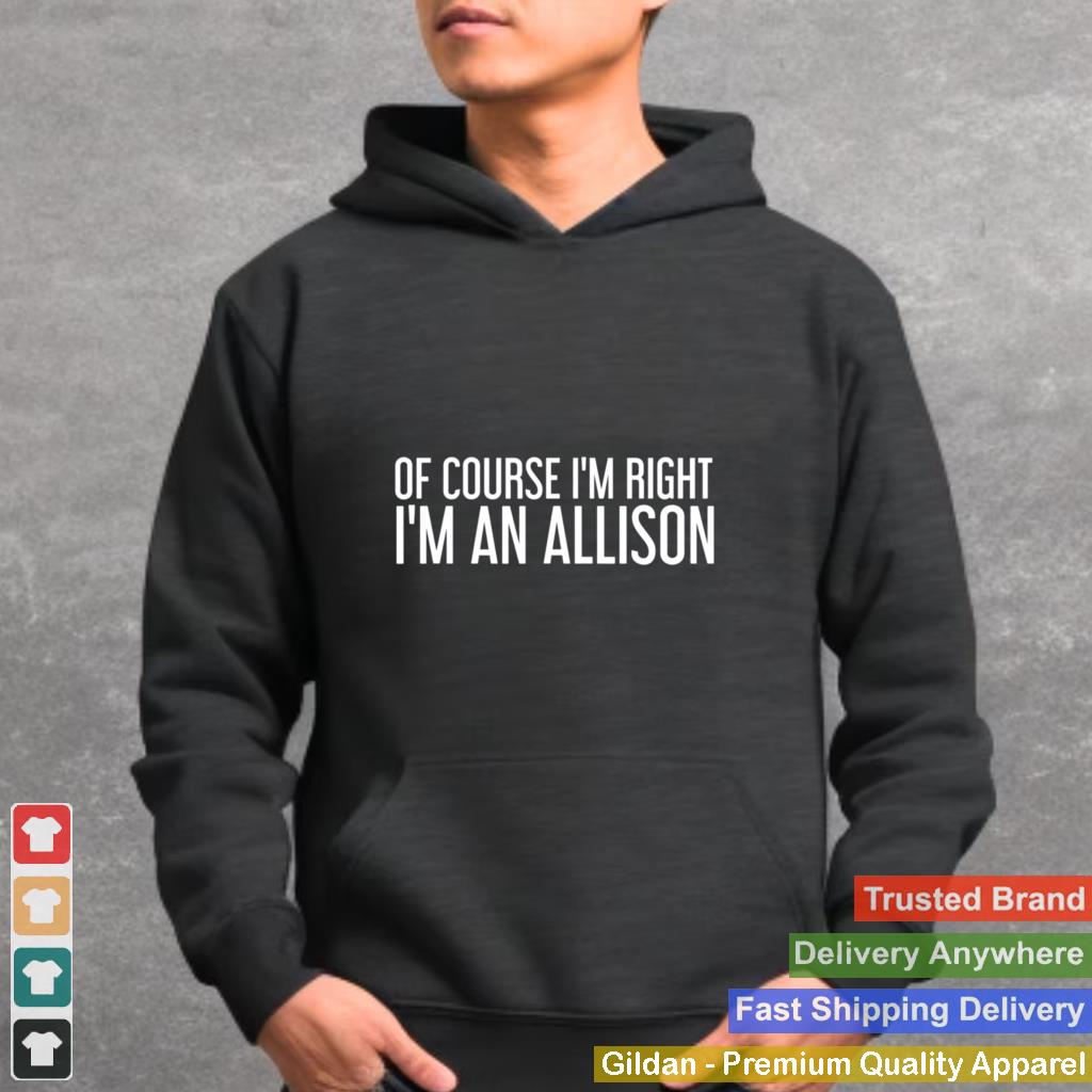 ALLISON Surname Family Tree Birthday Reunion Idea shirt