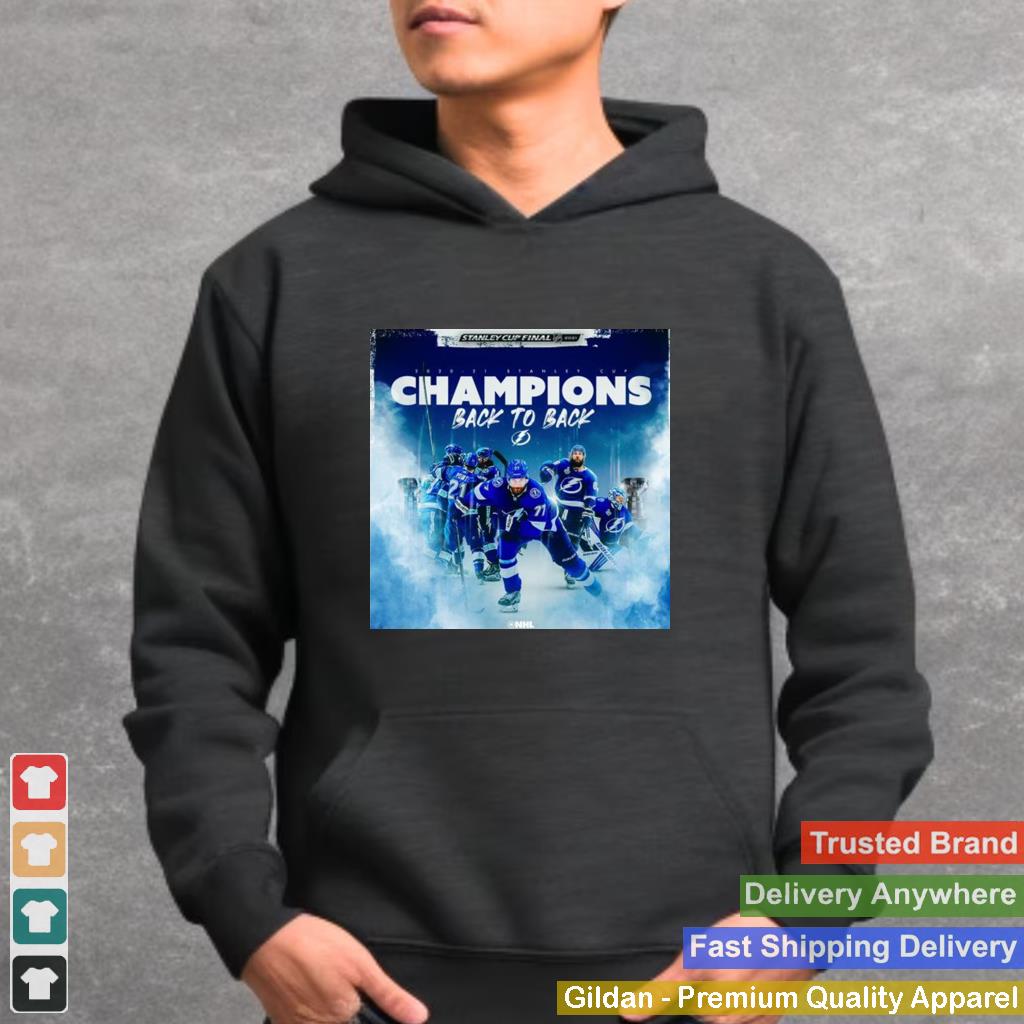 2020 21 Stanley Cup Champions Back To Back Tampa Bay Lightning shirt