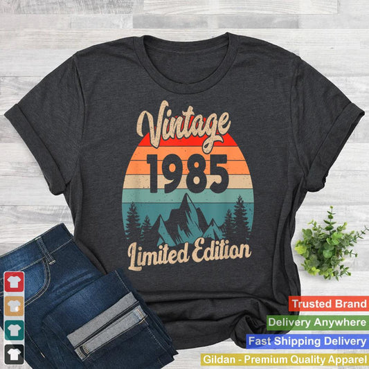 Vintage Born in 1985 Limited Edition Men and Women Birthday