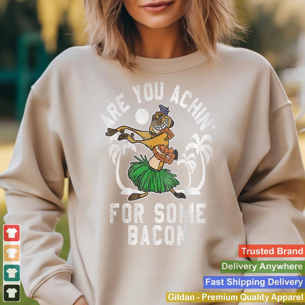 Disney The Lion King Timon Achin' Bacon Distressed Hula