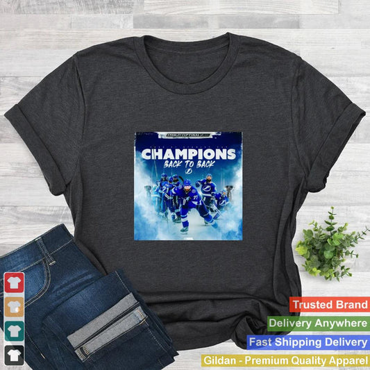 2020 21 Stanley Cup Champions Back To Back Tampa Bay Lightning shirt