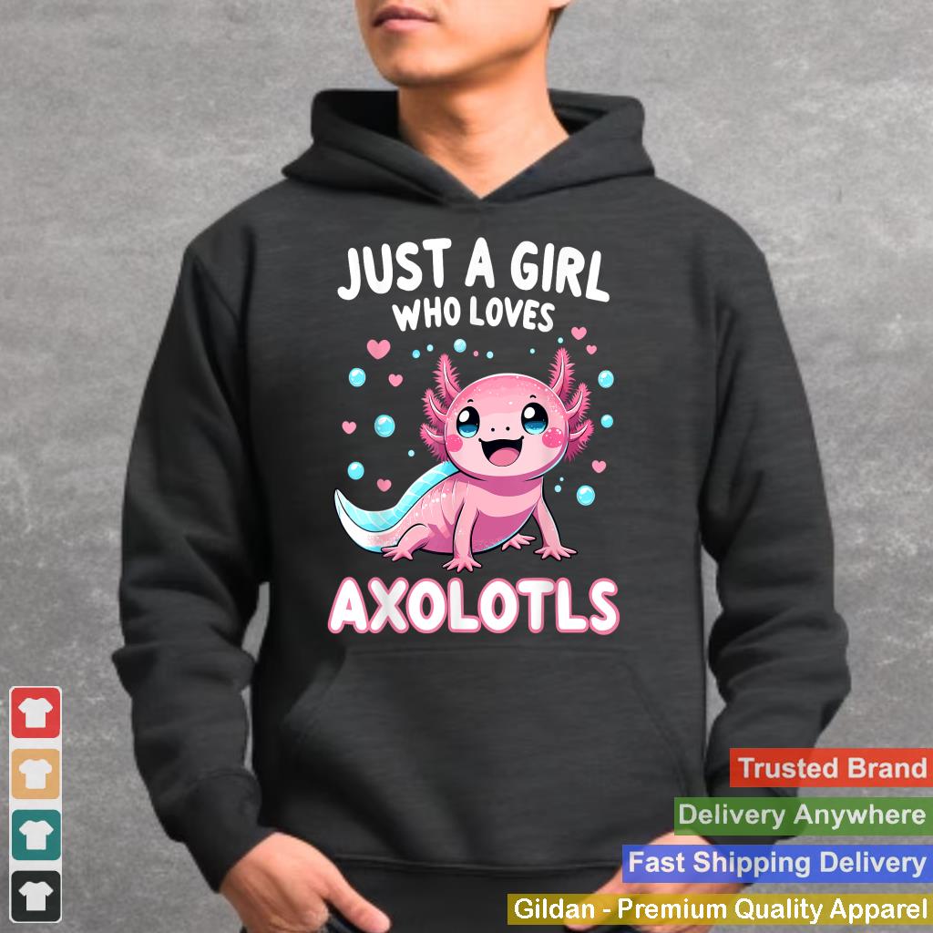 Axolotl Kawaii Just A Girl Who Loves Axolotls