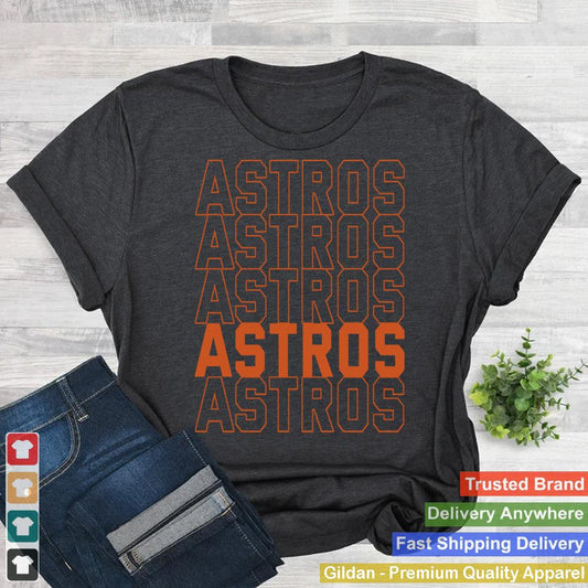 Vintage Astros Retro Style 70s 80s First Name