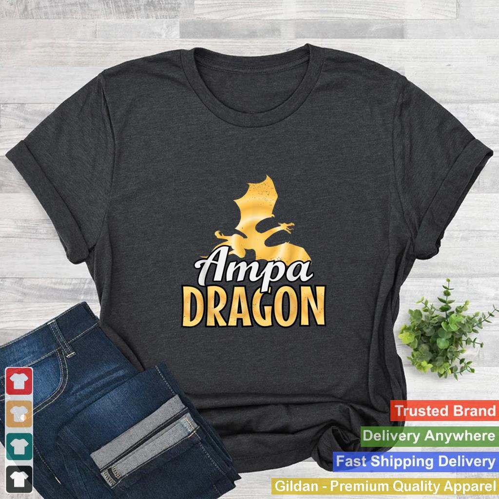 Ampa Dragon Lover Fathers Day T Shirt