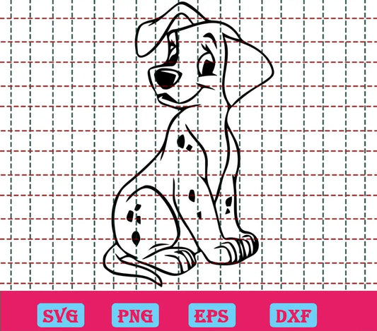 101 Dalmations svg Free Disney svg Dog svg instant download