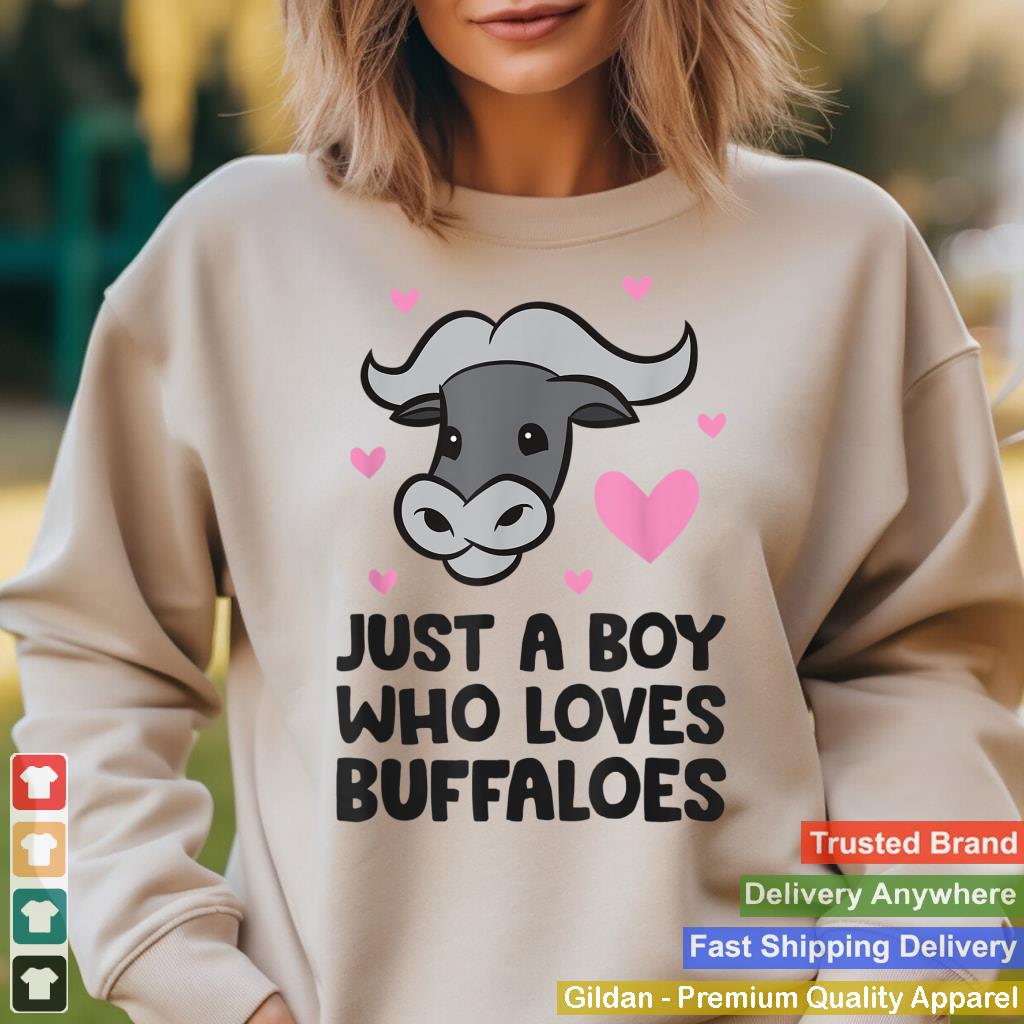 Just a Boy Who Loves Buffaloes Bison American Buffalo